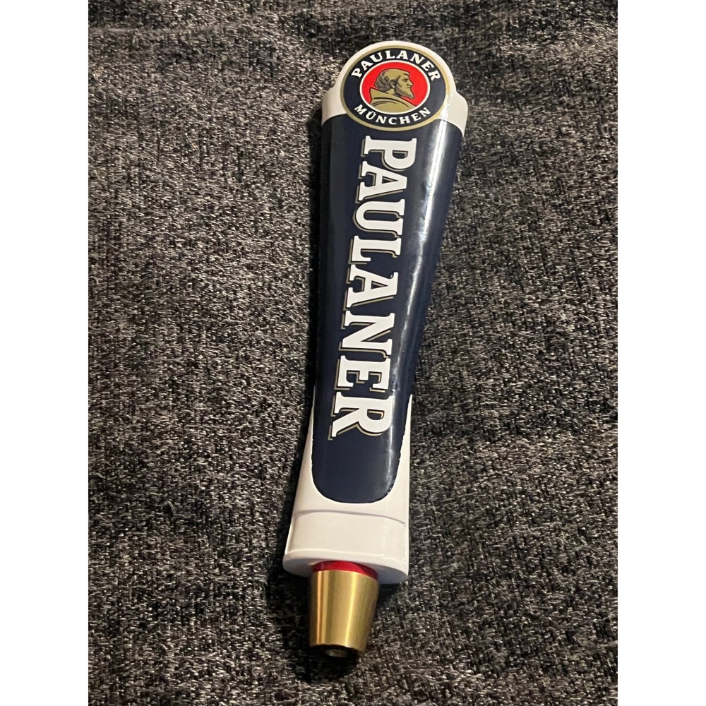 Paulaner Beer Tap Handle Navy Blue Excellent German Munchen Brewery